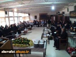 اولین جلسه هم اندیشی اساتید در سال تحصیلی 95-94 با حضور سرپرست محترم دانشکده شهید شرافت 7
