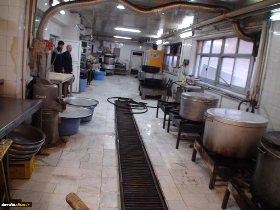 تجمیع آشپزخانه مرکز آموزش عالی شهید شرافت با مرکز آموزش عالی شهید باهنر 3