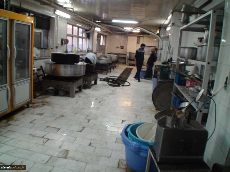 تجمیع آشپزخانه مرکز آموزش عالی شهید شرافت با مرکز آموزش عالی شهید باهنر 5