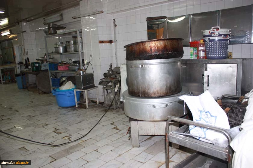 تجمیع آشپزخانه مرکز آموزش عالی شهید شرافت با مرکز آموزش عالی شهید باهنر 6