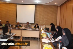 نشست دوره ای هفتگی مسئولین استان تهران با پردیس ها و مراکز تابعه امروز دوشنبه 18  آبان ماه 94 4