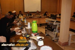 نشست دوره ای هفتگی مسئولین استان تهران با پردیس ها و مراکز تابعه امروز دوشنبه 18  آبان ماه 94 5