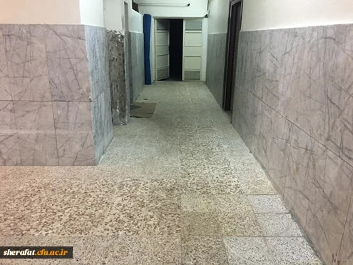 زیرزمین منتهی به آشپزخانه بعد از بازسازی