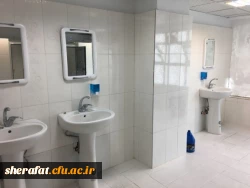 سرویس بهداشتی خوابگاه بعد از بازسازی