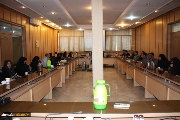 جلسه شورای آموزشی مدرسین با ریاست محترم مرکز خانم دکتر کاوه 2
