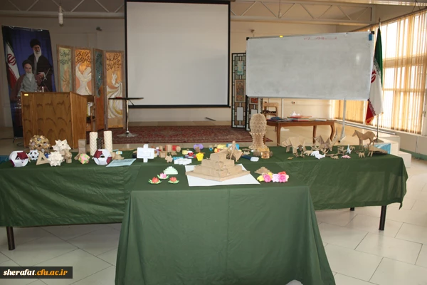 برگزاری کارگاه آموزشی اریگامی(کاردستی با کاغذ) 2