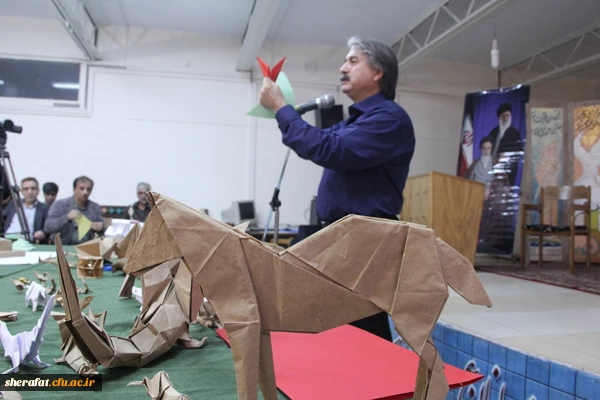 برگزاری کارگاه آموزشی اریگامی(کاردستی با کاغذ) 9