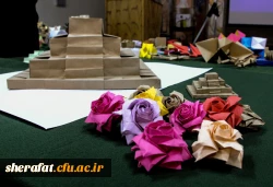 برگزاری کارگاه آموزشی اریگامی(کاردستی با کاغذ) 10