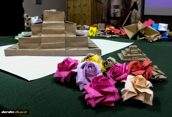 برگزاری کارگاه آموزشی اریگامی(کاردستی با کاغذ) 10