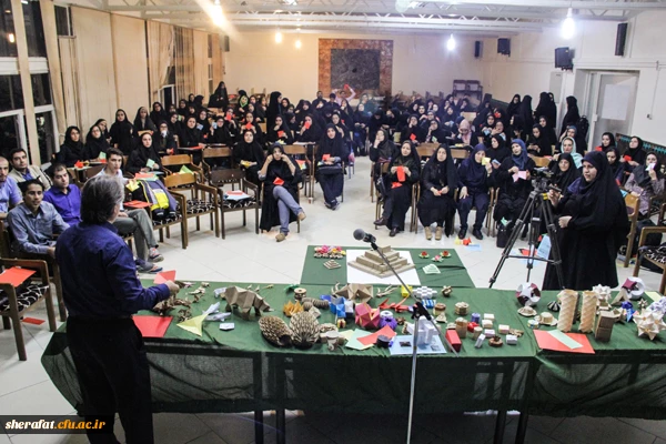 برگزاری کارگاه آموزشی اریگامی(کاردستی با کاغذ) 12