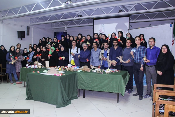 برگزاری کارگاه آموزشی اریگامی(کاردستی با کاغذ) 14