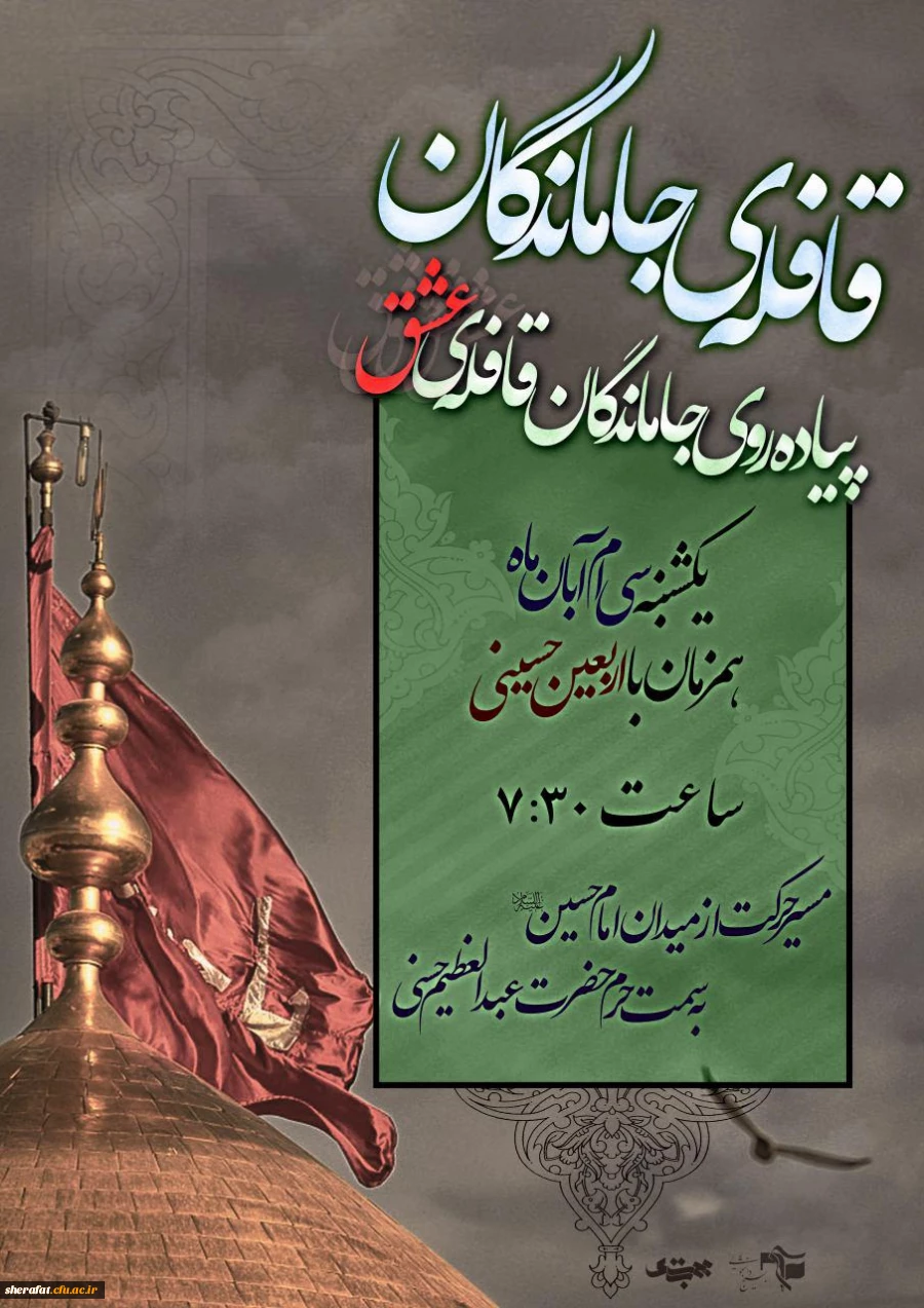 پیاده روی اربعین حسینی ویژه جاماندگان از کربلا 2