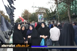 پیاده روی قافله جاماندگان اربعین در تهران

حضور پر شور دانشجویان شهید شرافت در راهپیمایی اربعین به سمت حرم شاه عبدالعظیم حسنی 3