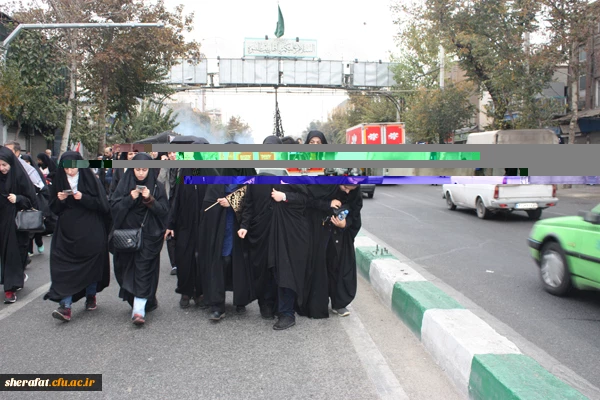 پیاده روی قافله جاماندگان اربعین در تهران

حضور پر شور دانشجویان شهید شرافت در راهپیمایی اربعین به سمت حرم شاه عبدالعظیم حسنی 5