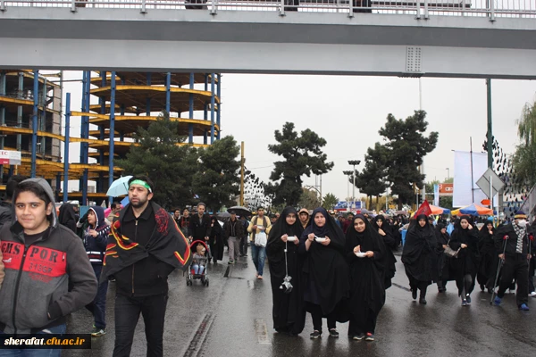 پیاده روی قافله جاماندگان اربعین در تهران

حضور پر شور دانشجویان شهید شرافت در راهپیمایی اربعین به سمت حرم شاه عبدالعظیم حسنی 6