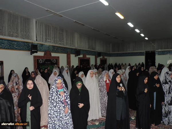 مراسم عزاداری اربعین حسینی

همزمان با اربعین حسینی خیمه عزای سید الشهدا در مرکز شهید شرافت به همت هیئت دانشجویی برپا شد 3