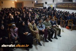 همایش تخصصی جنبه های نمایشی قصه های قرآنی با ارائه استاد محترم جناب آقای قاسم زادگان در مرکز شهید شرافت برگزار گردید.

مهمان ویژه همایش: جناب آقای امین زندگانی هنرمند سینما وتلویزیون 2