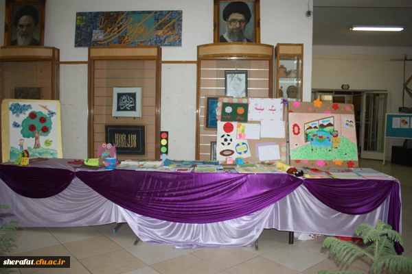 نمایشگاه دست سازه های دانشجویان علوم تربیتی گرایش کودکان استثنائی 3