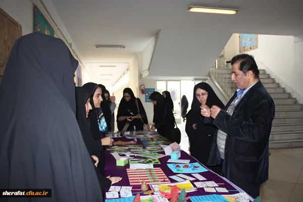 نمایشگاه دست سازه های دانشجویان علوم تربیتی گرایش کودکان استثنائی 6