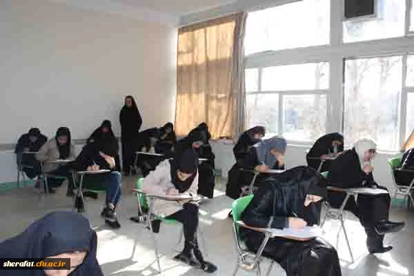 برگزاری امتحانات پایان نیمسال اول سال تحصیلی 96-95 4