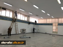 نمازخانه قبل تعمیر و نقاشی