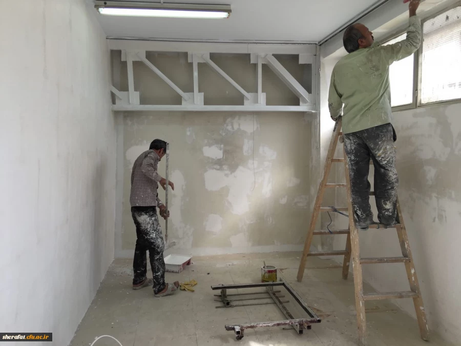 اتاق حراست قبل از بازسازی