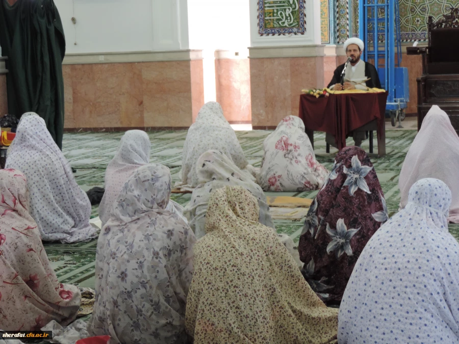 برگزاری مراسم اعتکاف دانشجویان مرکز آموزش عالی شهید شرافت در مسجد جامع شهید عباسپور دانشگاه شهید بهشتی 3