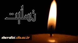 مراسم یادبود

برادر گرامی سرکار خانم جمیله غفاریان 2