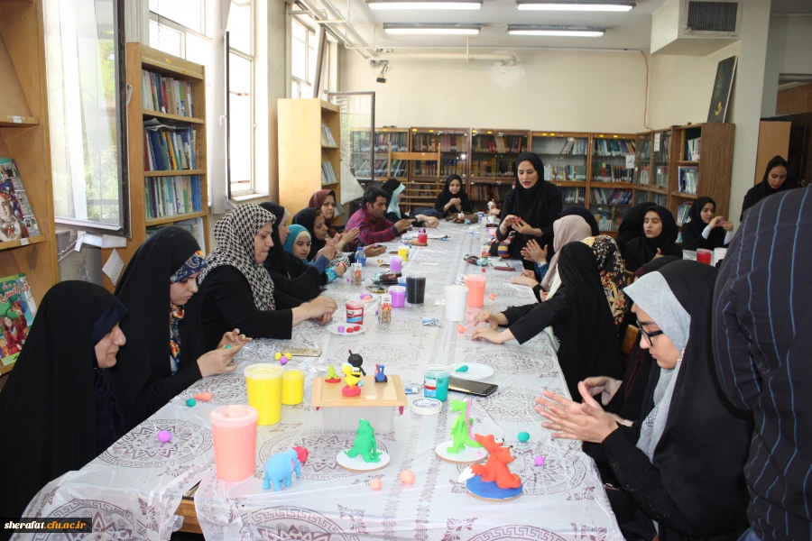برگزاری اولین کارگاه هنر و خلاقیت با خمیر کنکو 3