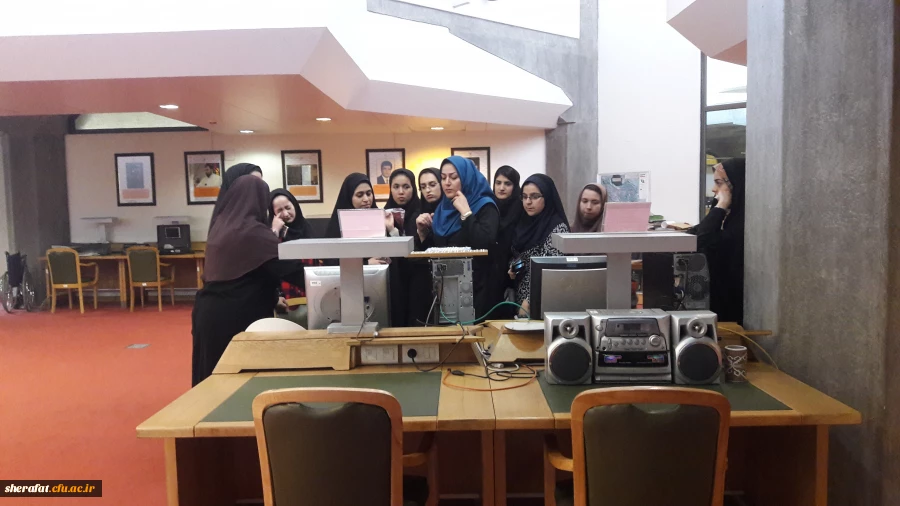 بازدید از کتابخانه ملی 3