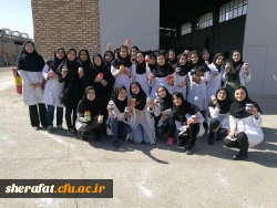 بازدید علمی دانشجویان رشته شیمی مرکز آموزش عالی شهید شرافت از کارخانه رنگ کیمیا 3