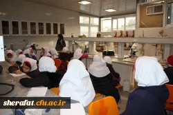 اجرای طرح مدرسه و دانشگاه - درمرکز آموزش عالی شهید شرافت 3