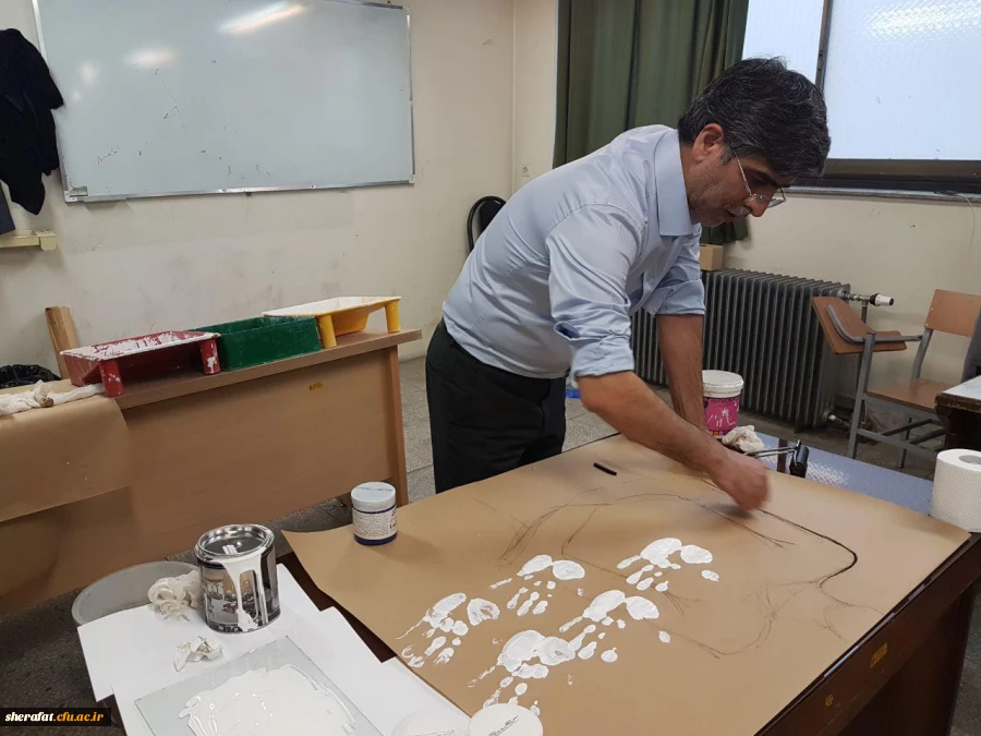 برگزاری نشست تخصصی و کارگاه Hand print 4