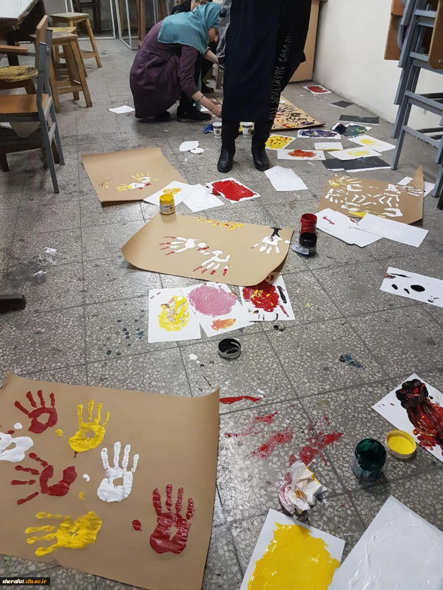 برگزاری نشست تخصصی و کارگاه Hand print 5