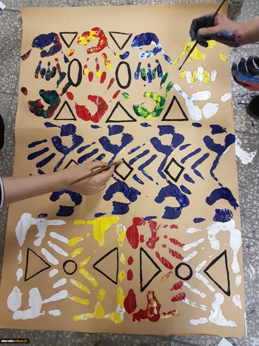 برگزاری نشست تخصصی و کارگاه Hand print 6