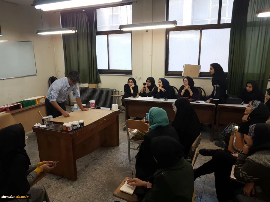 برگزاری نشست تخصصی و کارگاه Hand print 8