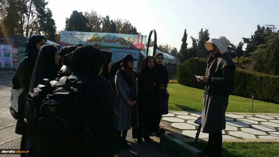 بازدید دانشجویان زیست شناسی مرکز آموزش شهید شرافت از باغ گیاه شناسی 7