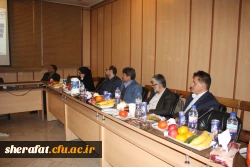 جلسه دفاع ازپایان نامه های مقطع ارشد دانشجویان رشته شیمی مرکز آموزش عالی شهید شرافت 4