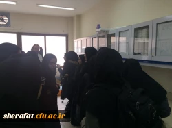 بازدید دانشجویان زیست شناسی مرکز آموزش شهید شرافت از هرباریوم پژوهشکده گیاهان دارویی 5