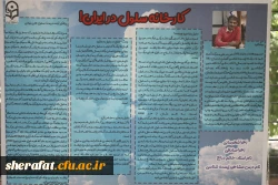 برگزاری نمایشگاه آشنایی با مشاهیر ایرانی- اسلامی زیست شناسی 11