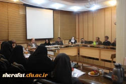 نشست صمیمی مدیریت محترم پردیس های استان تهران با اساتید و کارکنان مرکز آموزش عالی شهید شرافت 2