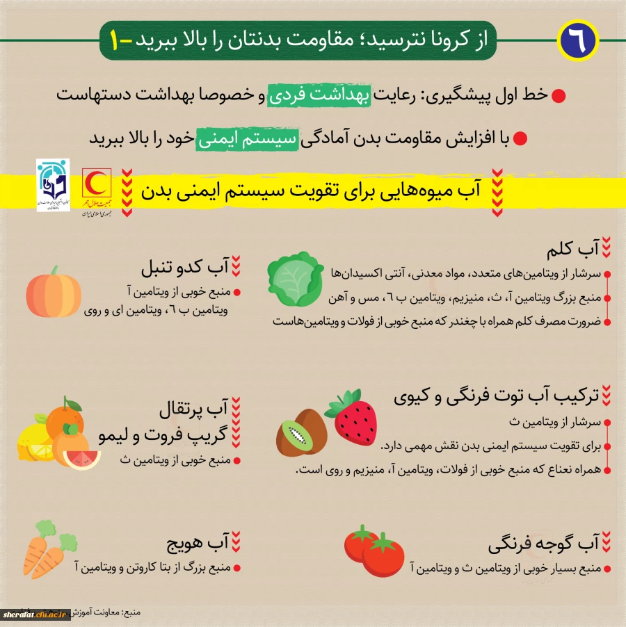 مراقبت و پیشگیری از ابتلاء به بیماری کرونا 8