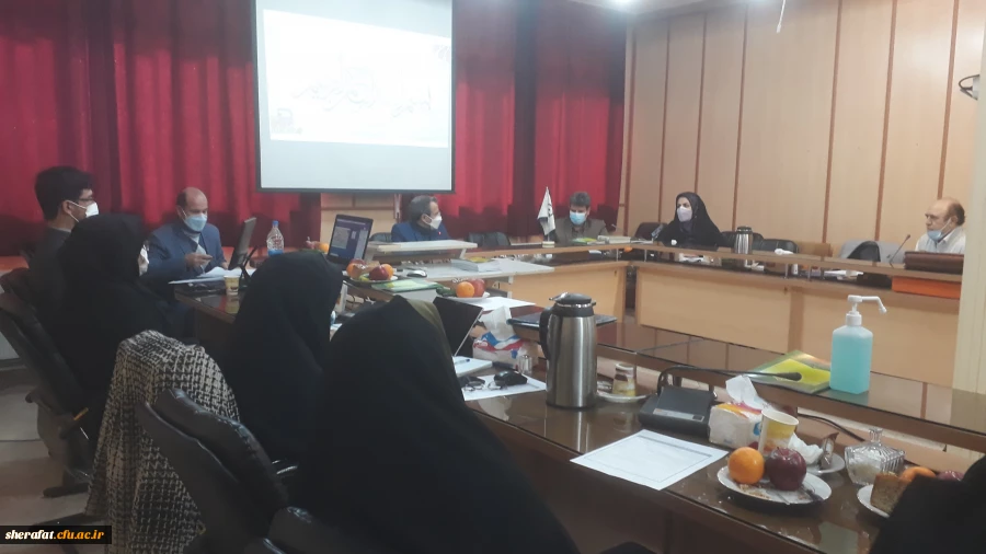 جلسه چهل و یکم شورای پژوهشی دانشگاه به میزبانی مدیریت امور پردیس های استان تهران و بصورت مجازی با مدیریت امور پردیس ­های سراسر کشور در مرکز آموزش عالی  شهید شرافت برگزار گردید. 2