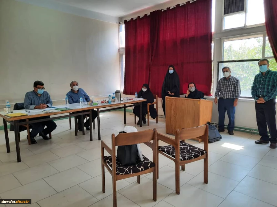 گزارش تصویری از بازدید جناب آقای احسانی و سرکار خانم سپاسی، همکاران محترم اداره کل آموزش و پرورش از فرآیند مصاحبه، جهت پذیرش داوطلبان دختر چند برابر ظرفیت دانشگاه فرهنگیان در مرکز آموزش عالی شهید شرافت 2
