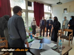 بازدید دکتر خنیفر ریاست دانشگاه فرهنگیان، دکتر سمیعی سرپرست معاونت آموزشی و تحصیلات تکمیلی و دکترانصاری راد معاون دانشجویی دانشگاه فرهنگیان از فرآیند مصاحبه پذیرفته شدگان چند برابر ظرفیت سال تحصیلی 1401-1400 دانشگاه فرهنگیان  2