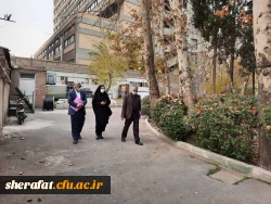 بازدید همکاران محترم سازمان مرکزی جناب آقای دکتر شهرانی و جناب آقای دکتر عسگری از مراحل آماده سازی مرکز آموزش عالی شهید شرافت جهت بازگشایی و حضور دانشجویان در نیمسال دوم سال تحصیلی 1401-1400 2