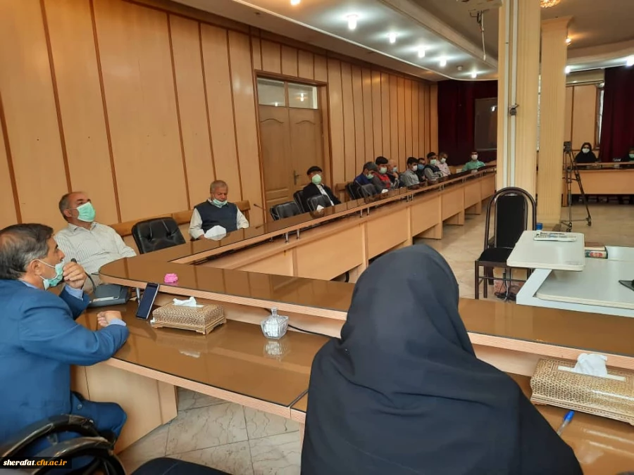 برگزاری اولین جلسه شورای اداری مرکز آموزش عالی شهید شرافت در سال 1401 2