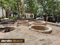 آماده سازی مرکز جهت تدفین شهید