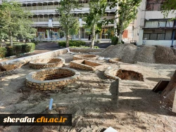 آماده سازی مرکز جهت تدفین شهید