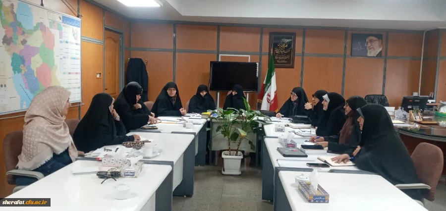برگزاری نشست مشترک دانشگاه شهید شرافت و با معاونت امور بانوان وزارت کشور 3